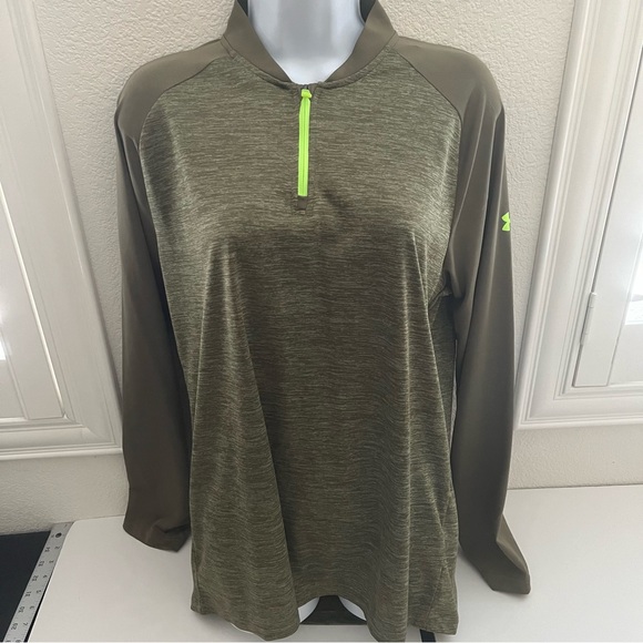 Under Armour Tech 2.0 1/4 Zip Training Breathable Shirt Mens Sz. M - Picture 10 of 10